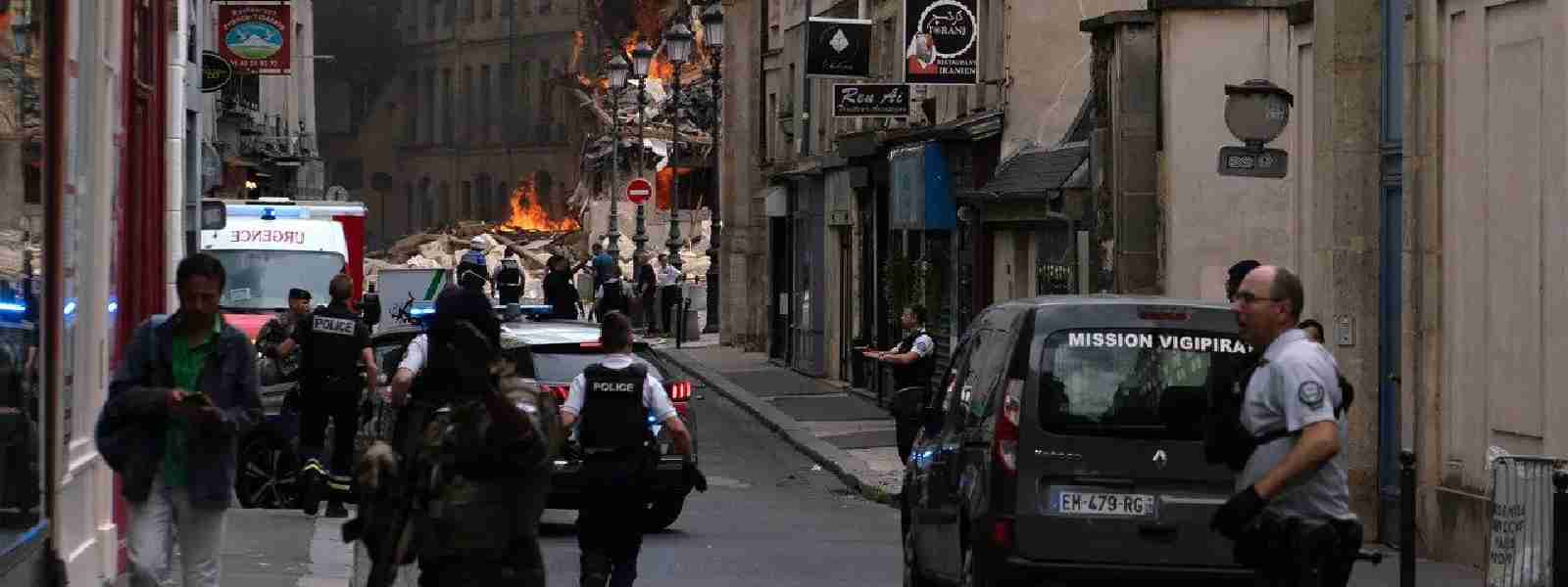Dozens injured in Paris after gas explosion